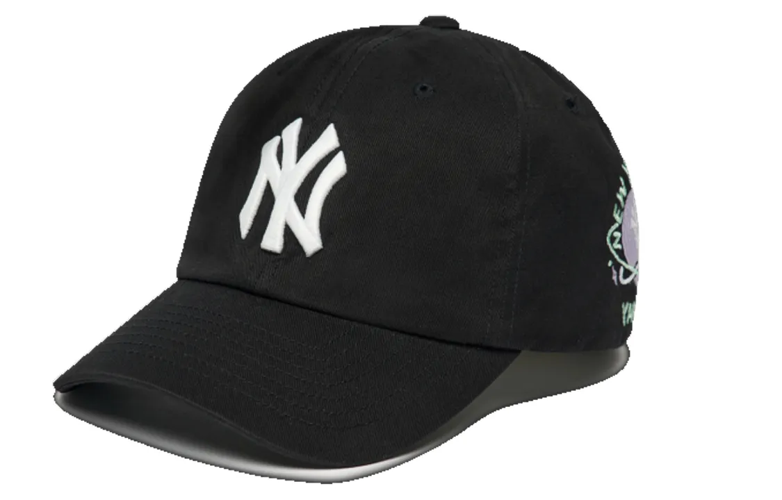 MLB Cotton Baseball Caps Unisex Black