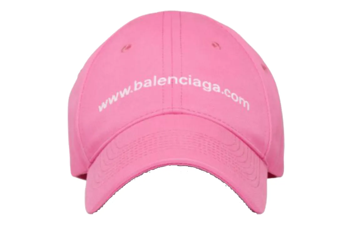 Balenciaga Logo Embroidered Baseball Cap