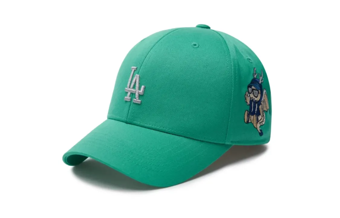 MLB Cotton Baseball Caps Unisex Green