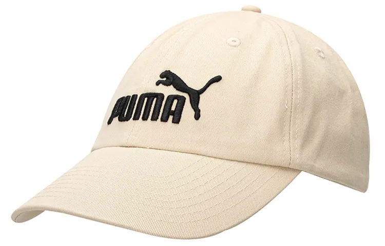 PUMA Cotton Baseball Caps Unisex Khaki