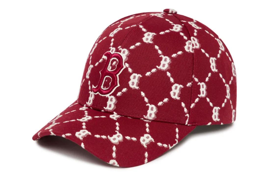 MLB Polyester Baseball Caps Unisex Red