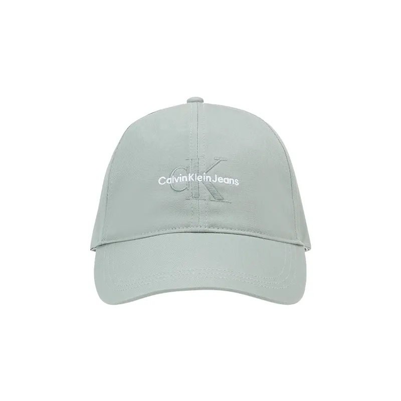 CALVIN KLEIN 100% Cotton Baseball Caps Men's Slate Gray