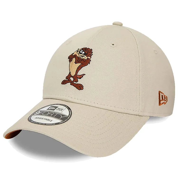 New Era Cotton Baseball Caps Unisex Ecru