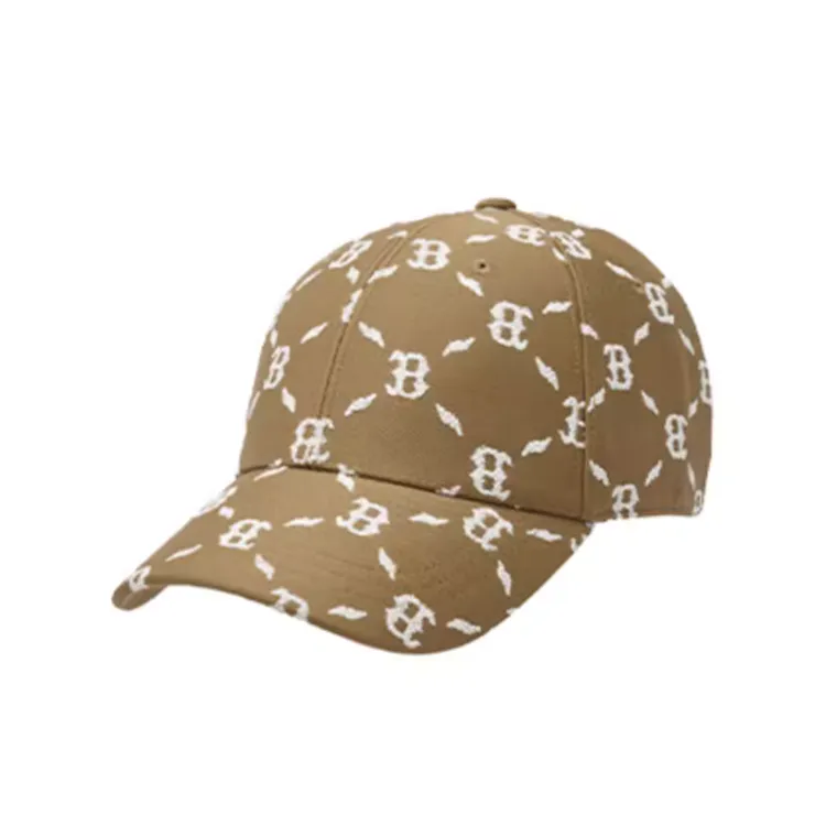 MLB Cotton, Polyester Baseball Caps Unisex Camel