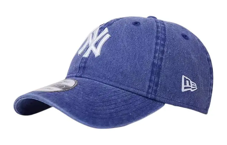 New Era Cotton Baseball Caps Unisex Blue