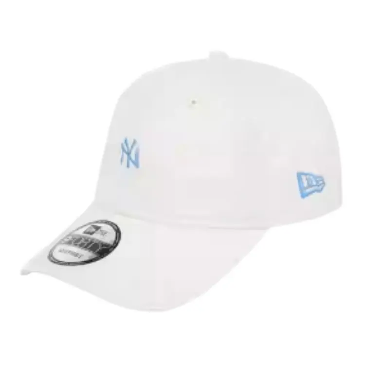 New Era Cotton Baseball Caps Unisex Ecru