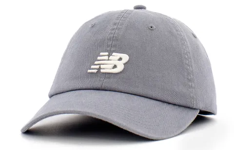 New Balance Cotton Baseball Caps Unisex Gray