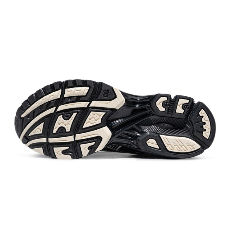 Кроссовки ASICS Gel-Kayano 14 (черно-бежевые) — Чёрныйбежевый — фото 7