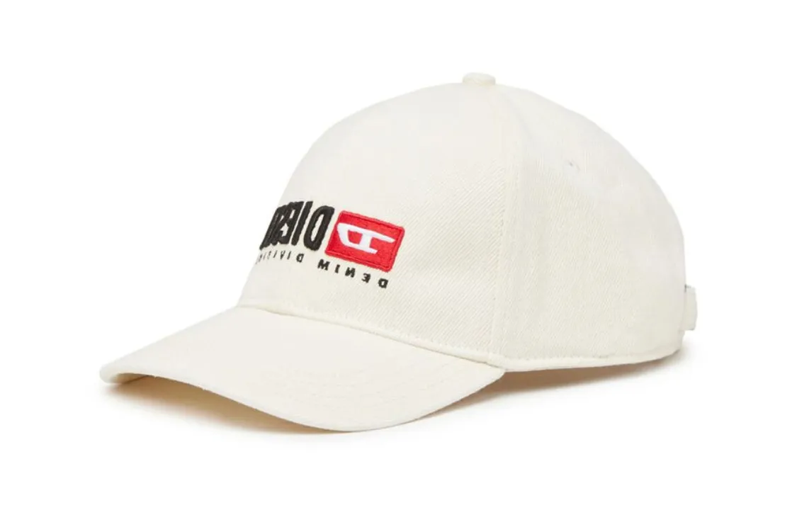DIESEL Corry Div Wash Logo Embroidered Baseball Cap