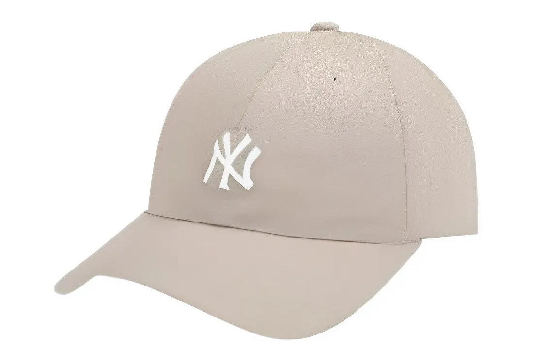 MLB Cotton Baseball Caps Unisex Beige