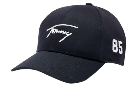 Tommy Hilfiger Cotton Baseball Caps Women's Black