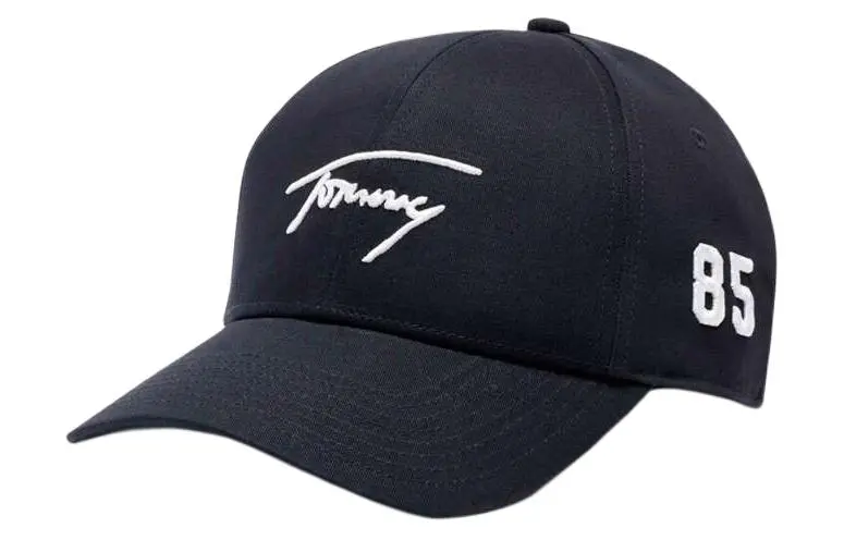 Tommy Hilfiger Cotton Baseball Caps Women's Black