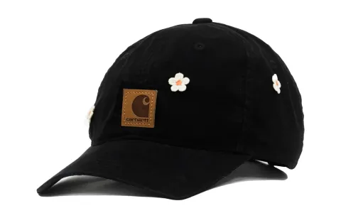 Carhartt Cotton Baseball Caps Unisex Black