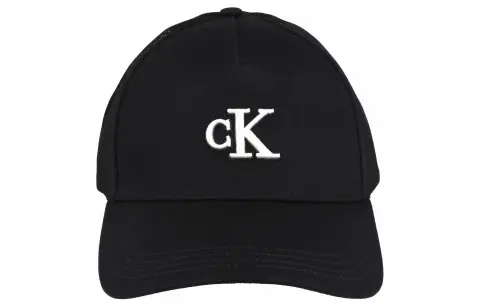 CK/Calvin Klein Cotton, Polyester Baseball Caps Unisex Black