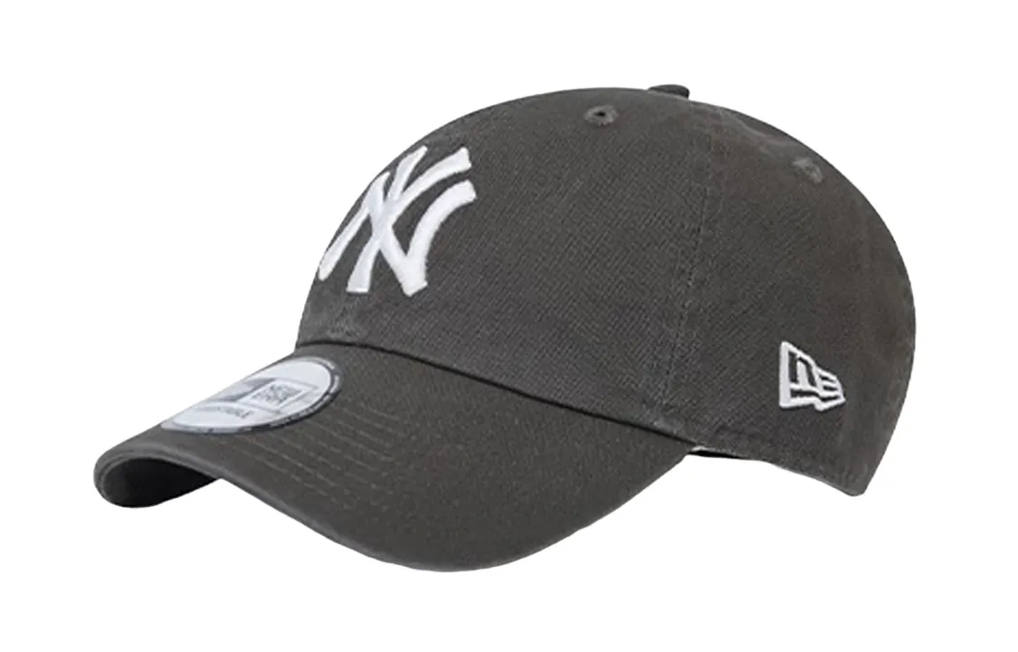 New Era Cotton Baseball Caps Unisex Gray