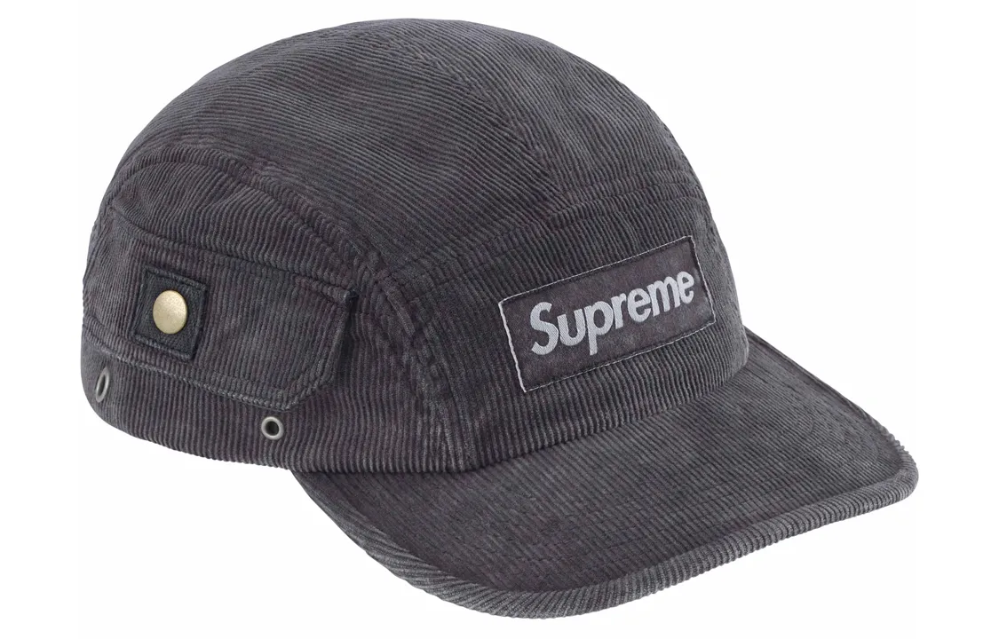 Supreme Corduroy Pocket Camp Cap