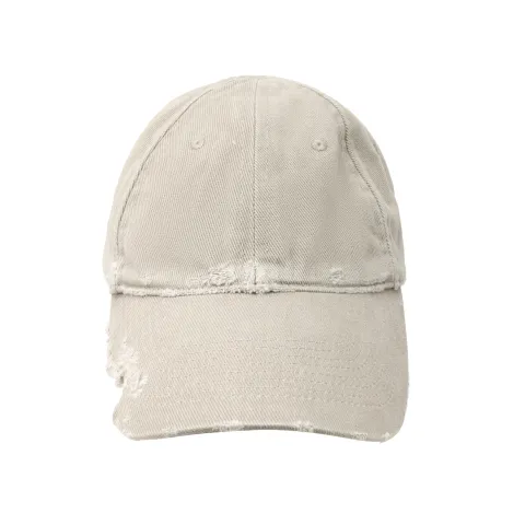 Balenciaga Cotton Baseball Caps Unisex Gray