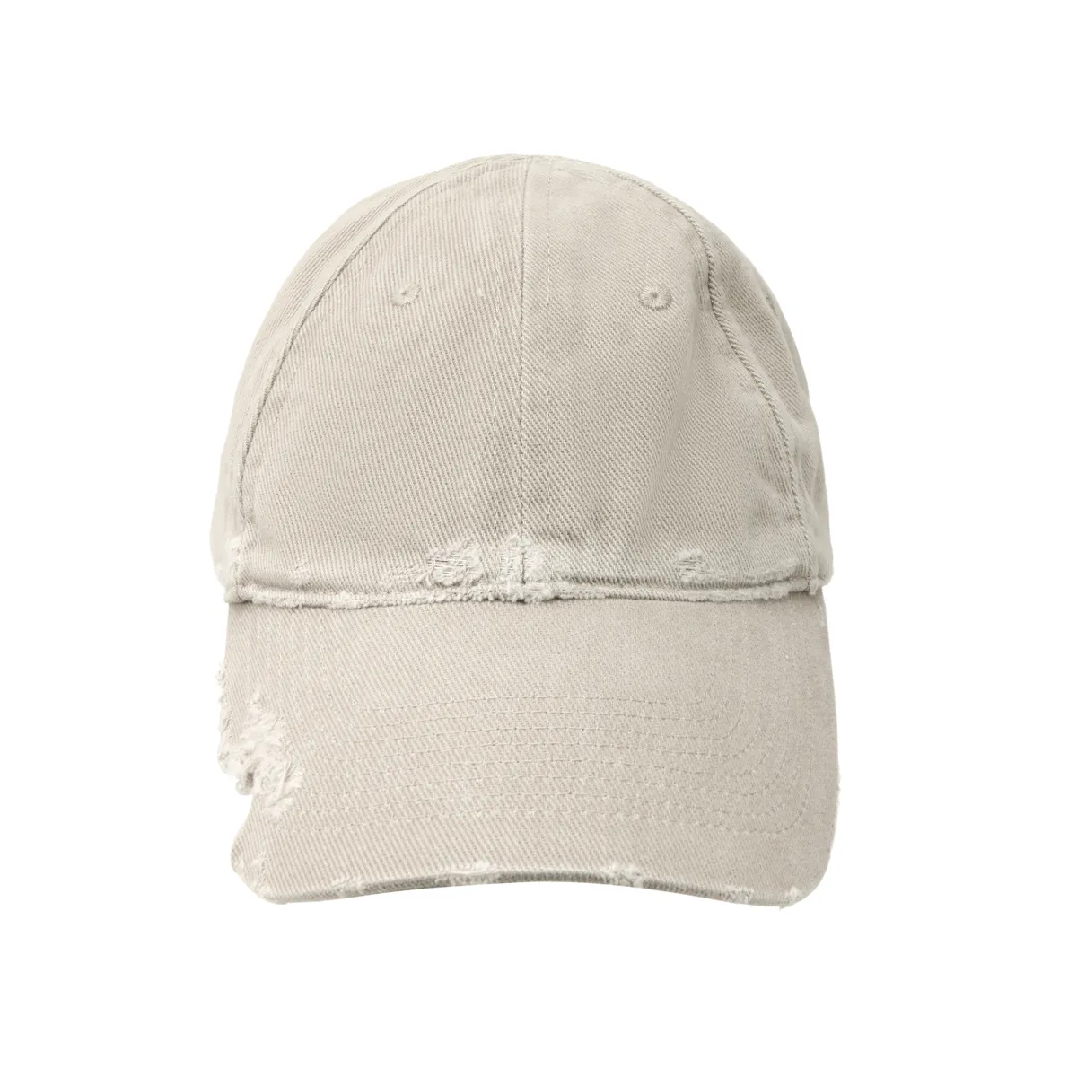 Balenciaga Cotton Baseball Caps Unisex Gray