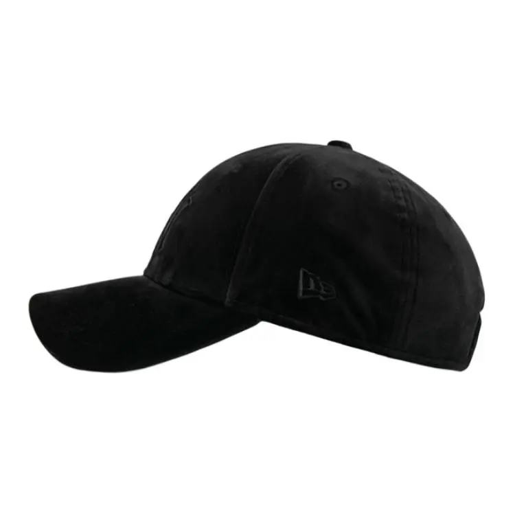New Era Cotton Elastane Polyester Polypropylene Baseball Caps Unisex Black