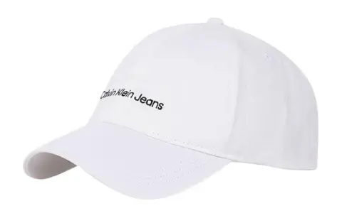 CK/Calvin Klein Cotton Baseball Caps Unisex White