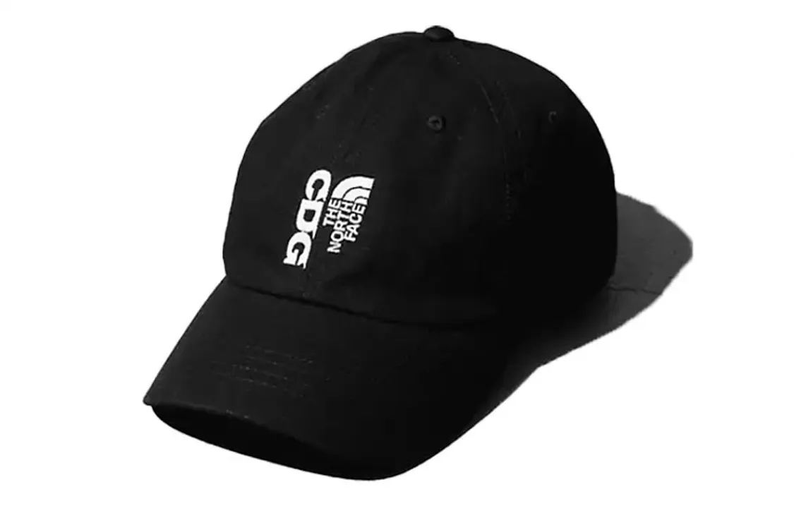 THE NORTH FACE Patterned Print Baseball Caps Unisex Black