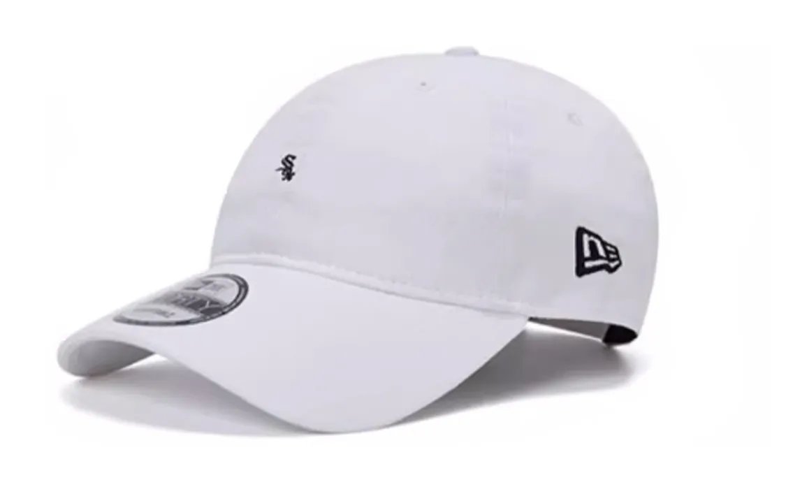 New Era Cotton Baseball Caps Unisex White