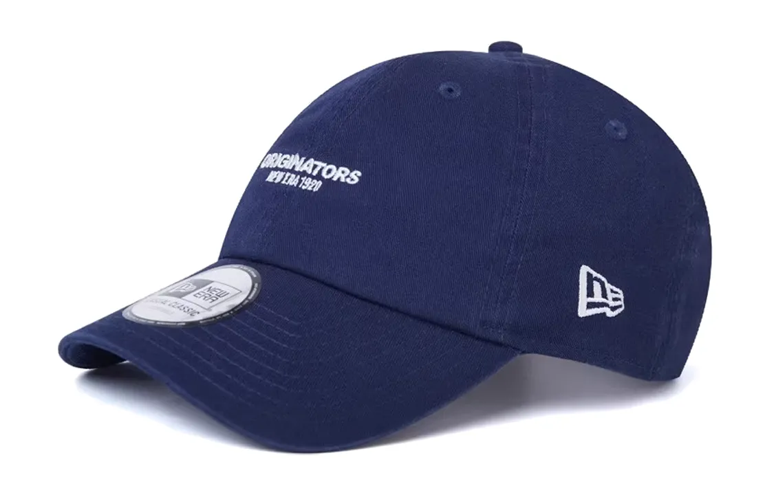 New Era Cotton Baseball Caps Unisex Blue