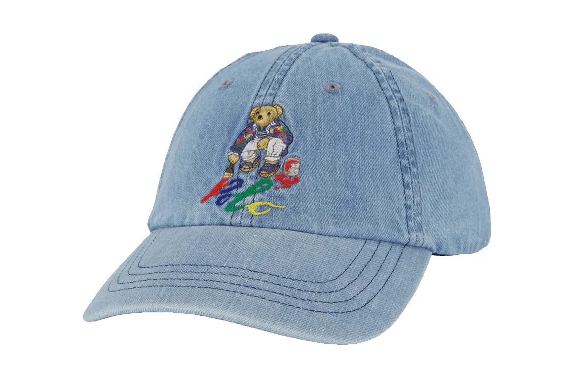 Polo Ralph Lauren Cotton Baseball Caps Men's Light Blue