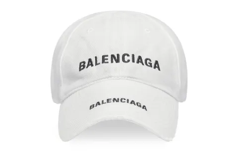 double-logo baseball cap