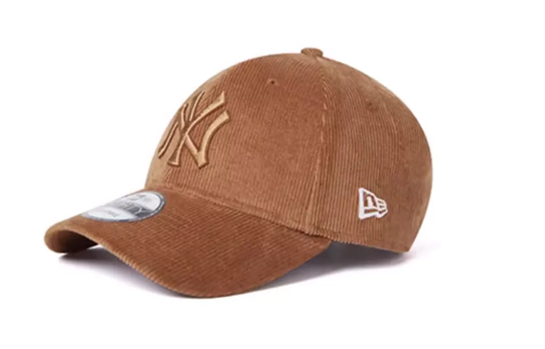 New Era Corduroy Baseball Caps Unisex Brown