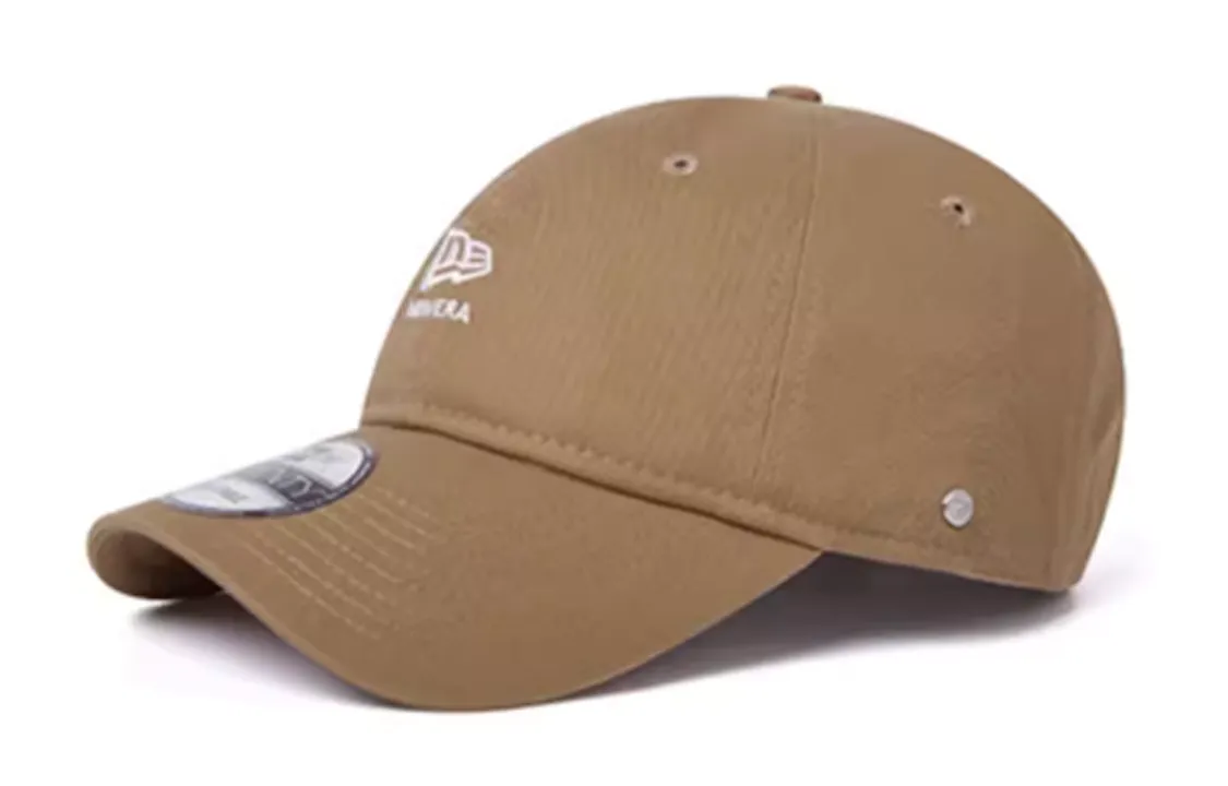 New Era Cotton Baseball Caps Unisex Brown