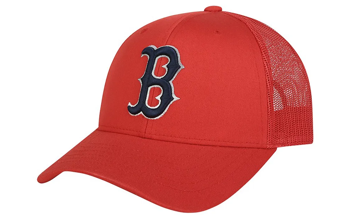 MLB Cotton Baseball Caps Unisex Red