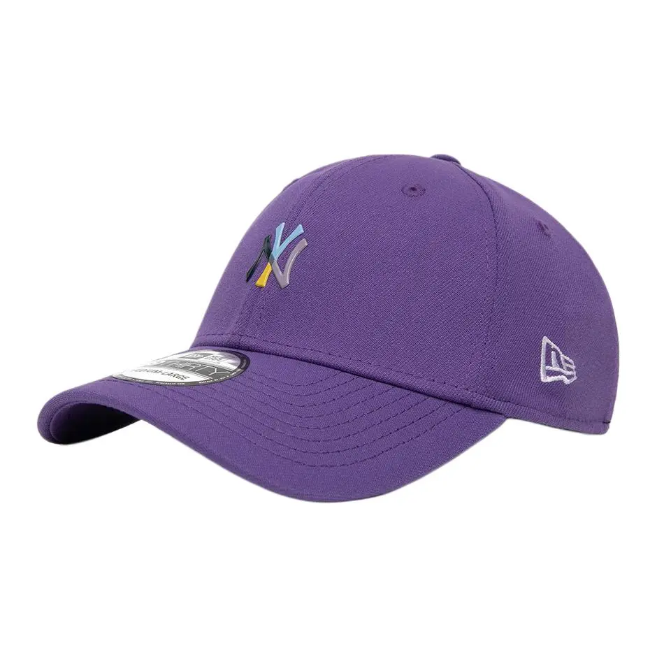 New Era Elastane Polyester Baseball Caps Unisex Purple