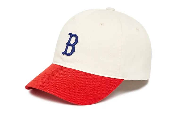 MLB Cotton Baseball Caps Unisex Red