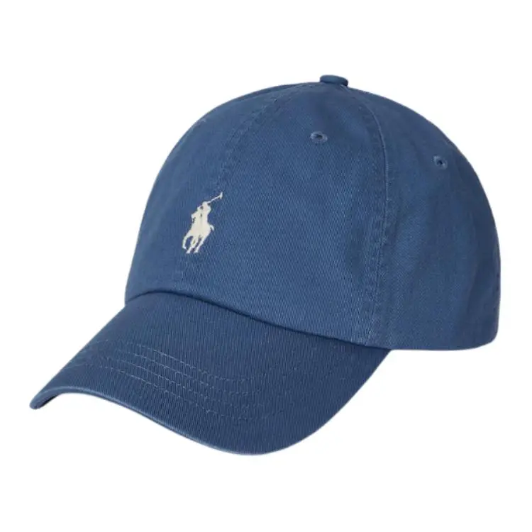 Polo Ralph Lauren Cotton Baseball Caps Unisex Navy Blue, White Label