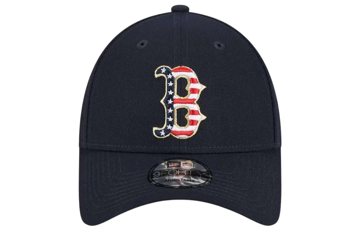 New Era Polyester, Cotton Baseball Caps Men's Marine Blue