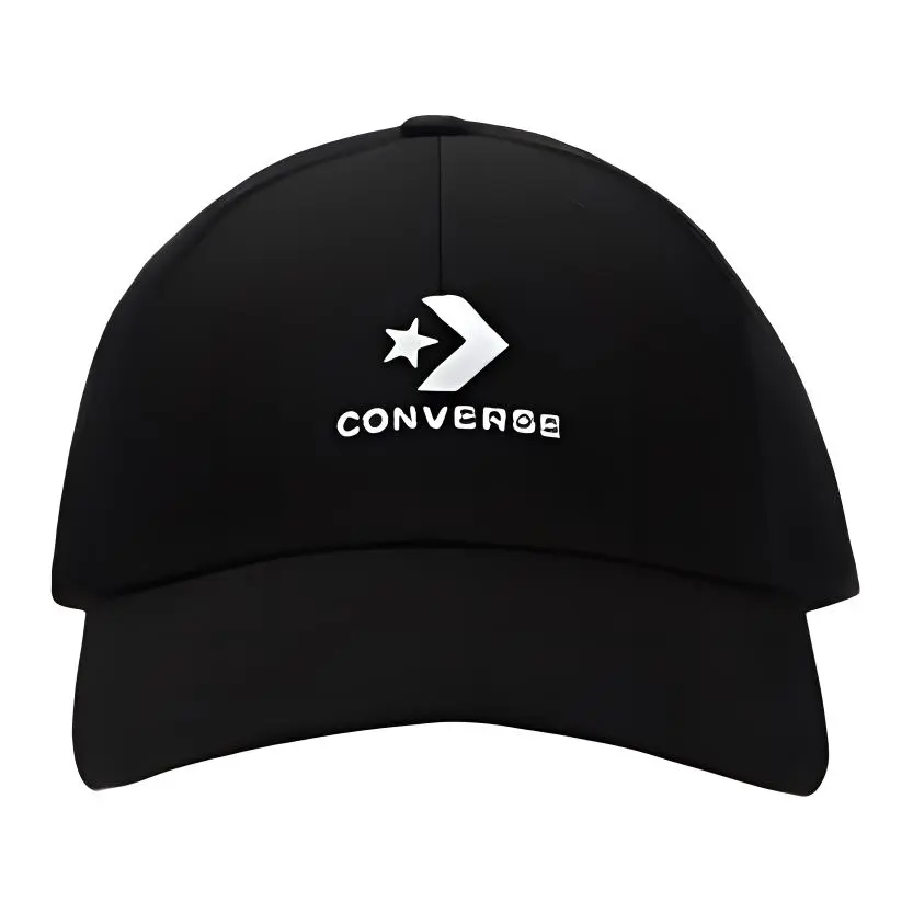 Converse Cotton Baseball Caps Unisex Black
