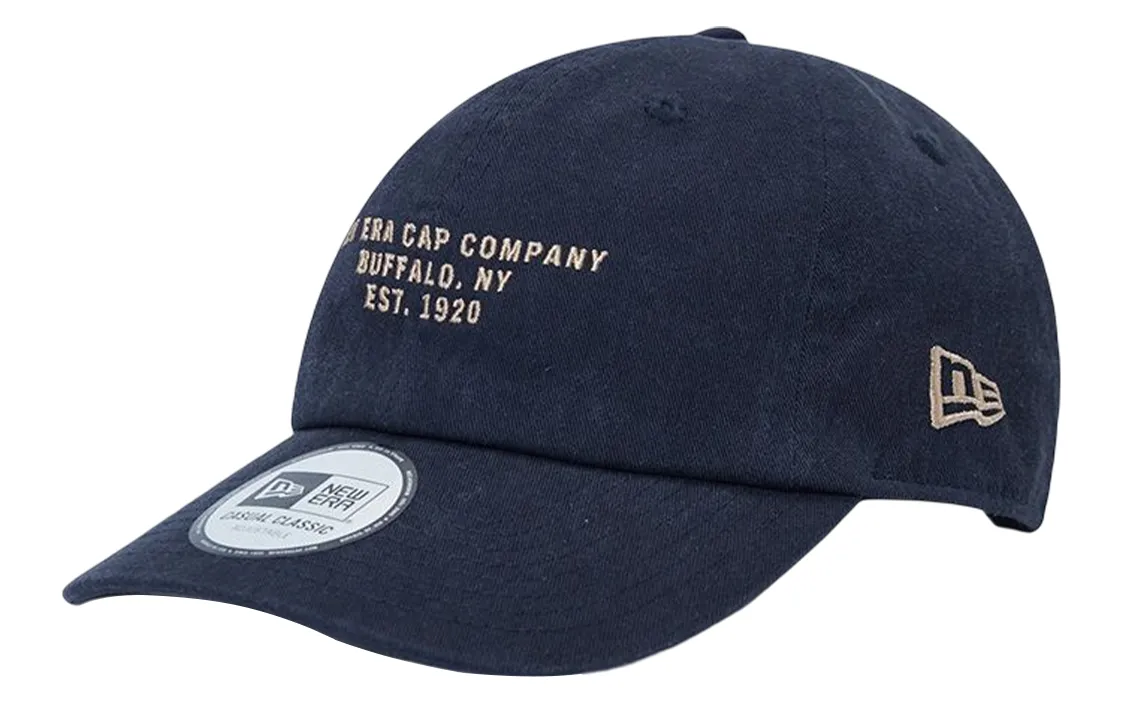 New Era Cotton Baseball Caps Unisex Navy Blue