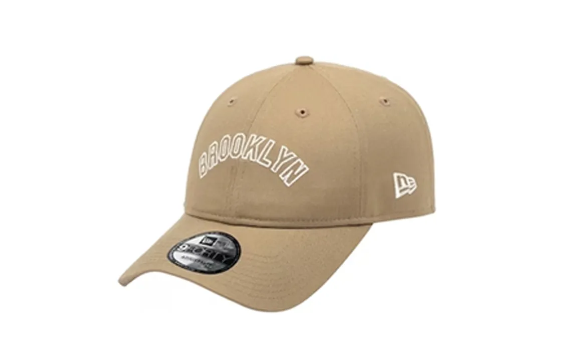 New Era Baseball Caps Unisex Khaki