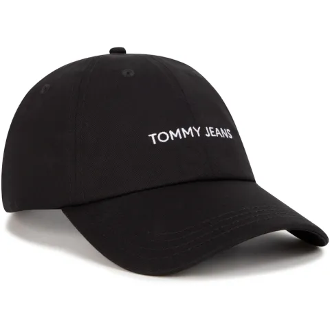 Tommy Hilfiger Cotton Baseball Caps Women's Black