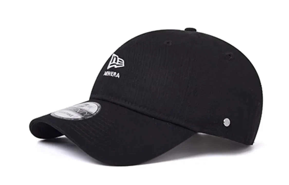 New Era Cotton Baseball Caps Unisex Black