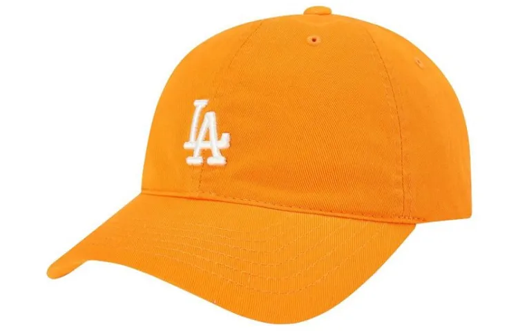 MLB Cotton Baseball Caps Unisex Orange