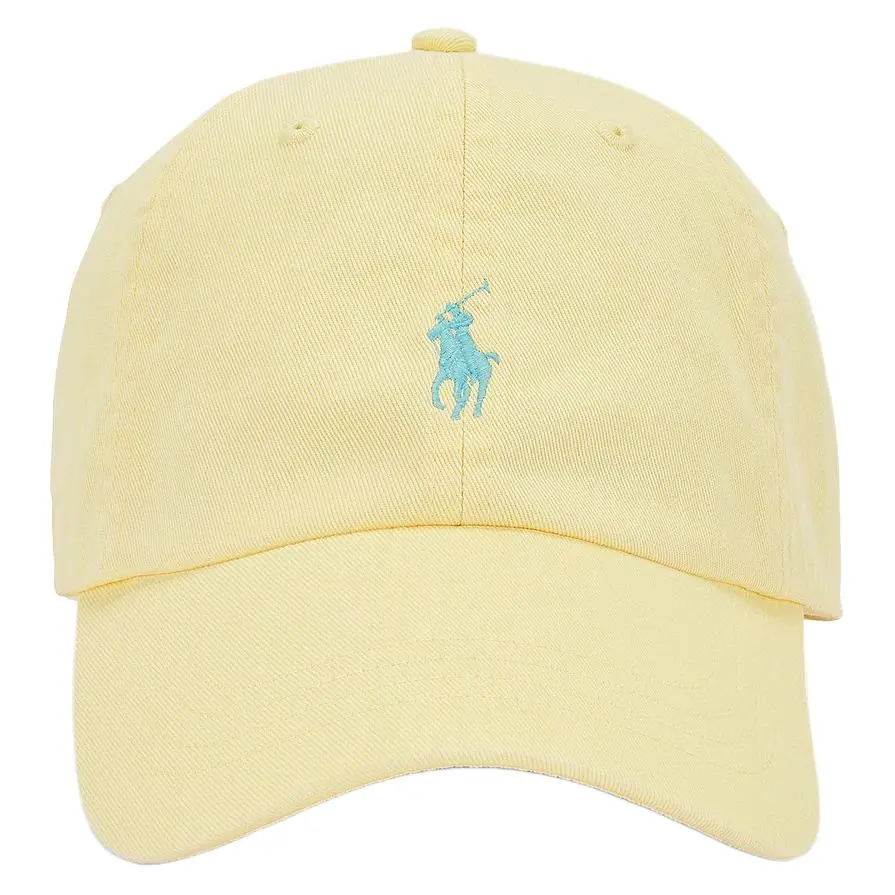 Polo Ralph Lauren Cotton Baseball Caps Unisex Yellow