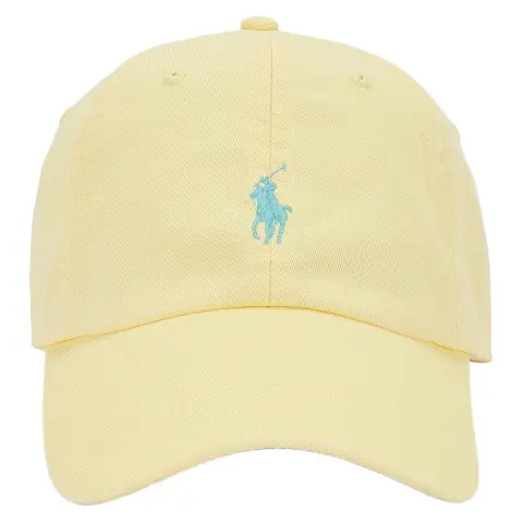Polo Ralph Lauren Cotton Baseball Caps Unisex Yellow