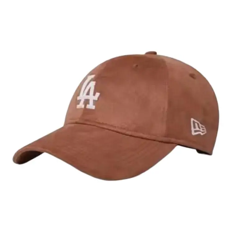 New Era Polyester Elastane Baseball Caps Unisex Khaki