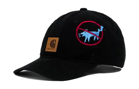 Carhartt Cotton Baseball Caps Unisex Black