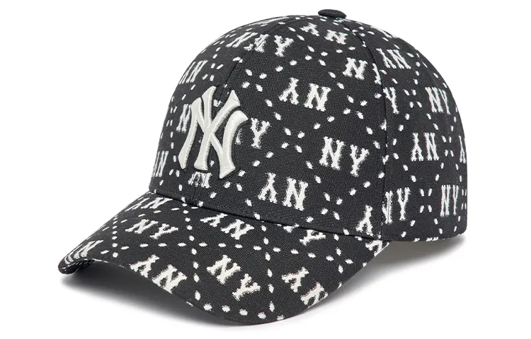 MLB Cotton Baseball Caps Unisex Black