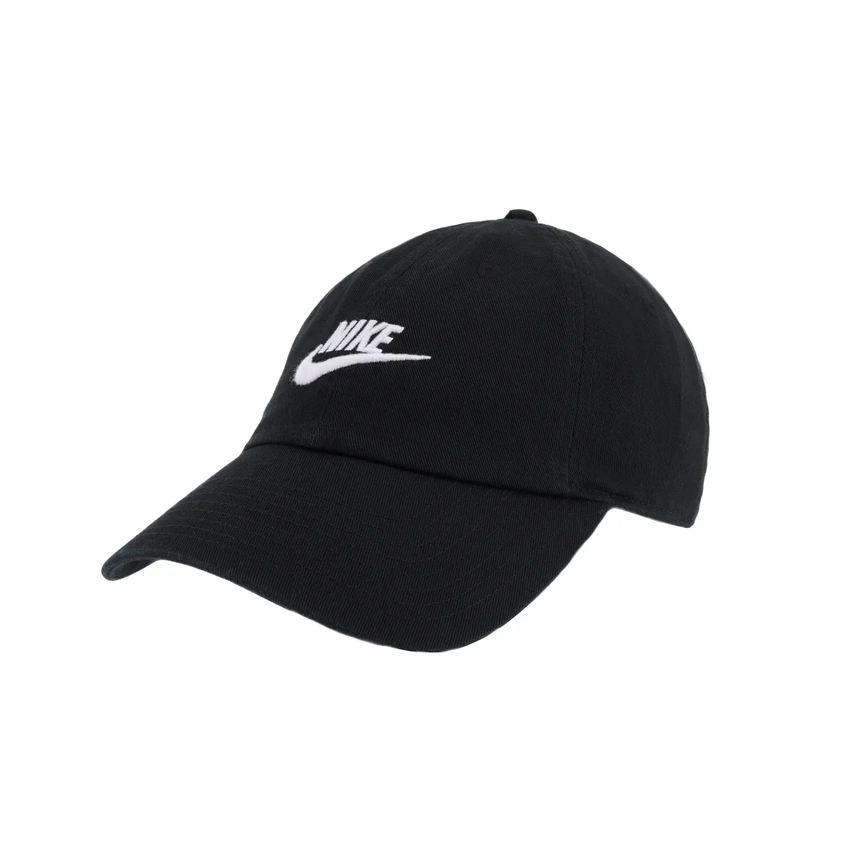 Nike Cotton Baseball Caps Unisex Black