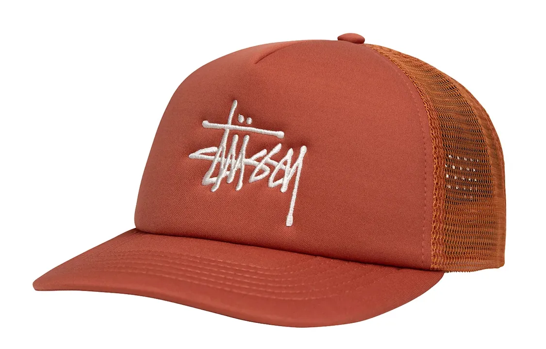 Stussy Baseball Caps Unisex Orange