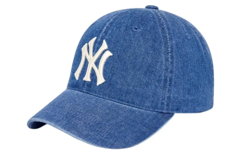 MLB Cotton Baseball Caps Unisex Blue